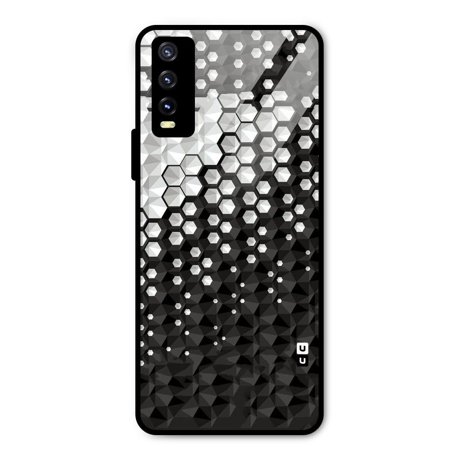 Elite Hexagonal Metal Back Case for Vivo Y20g
