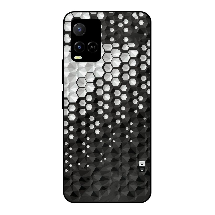 Elite Hexagonal Metal Back Case for Vivo Y21T