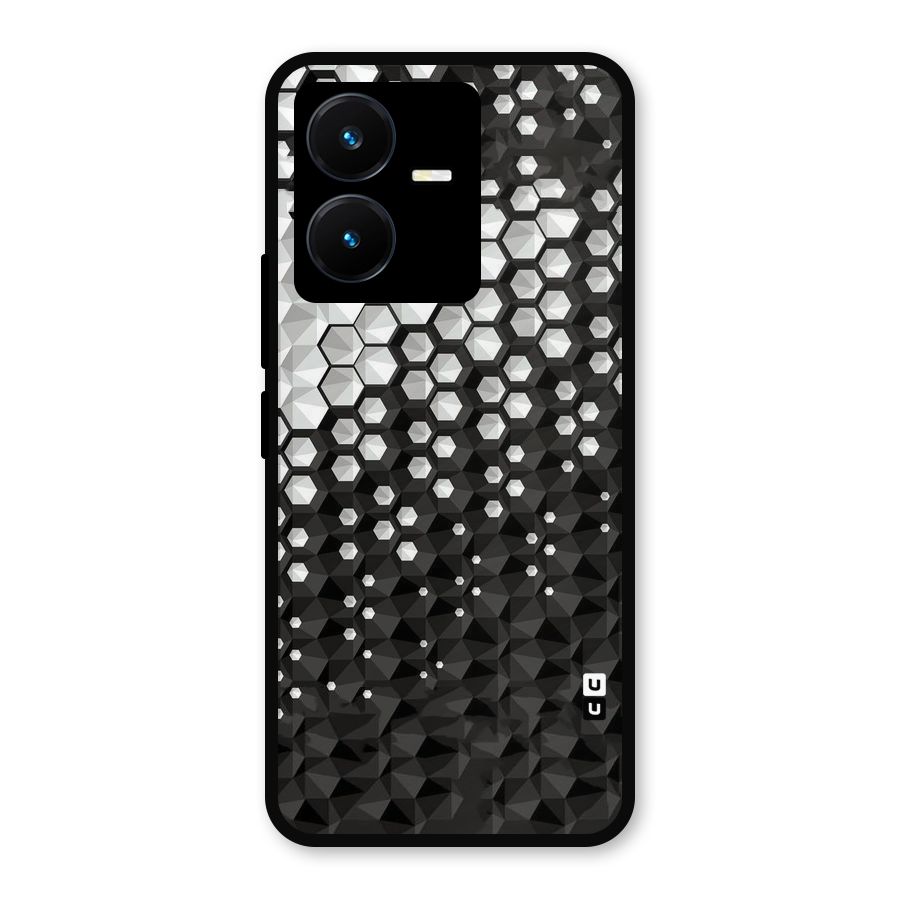 Elite Hexagonal Metal Back Case for Vivo Y22