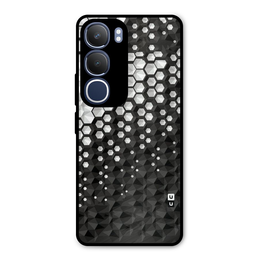 Elite Hexagonal Metal Back Case for Vivo Y29