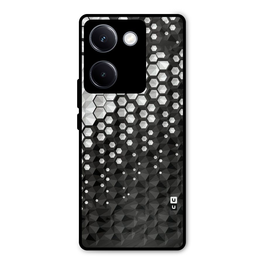 Elite Hexagonal Metal Back Case for Vivo Y300 Plus