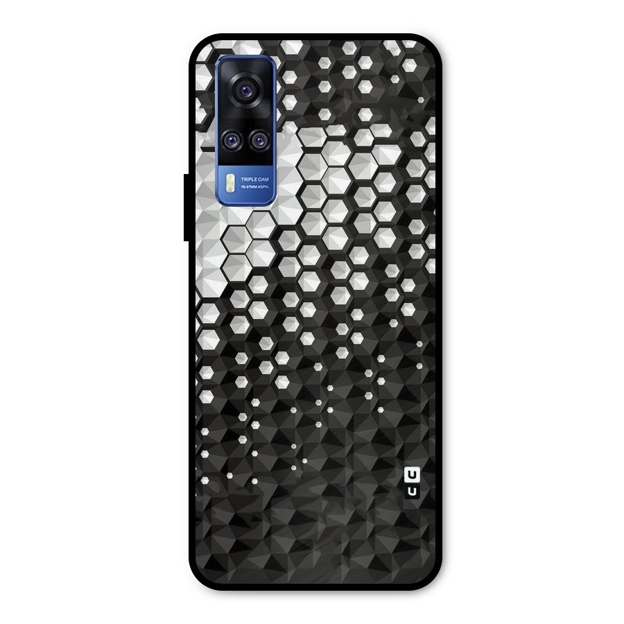 Elite Hexagonal Metal Back Case for Vivo Y51A