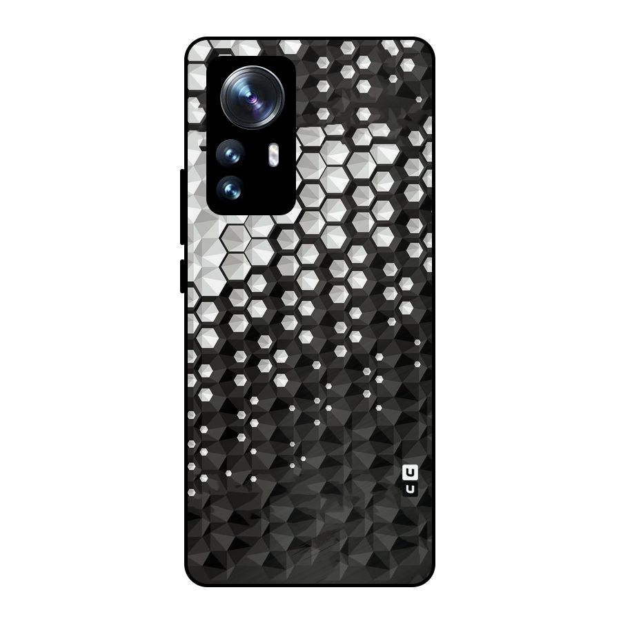 Elite Hexagonal Metal Back Case for Xiaomi 12 Pro
