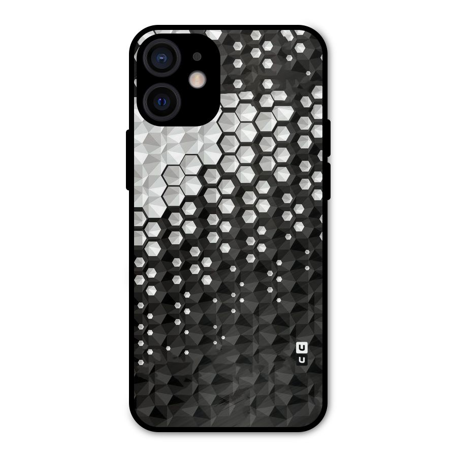 Elite Hexagonal Metal Back Case for iPhone 12 Mini