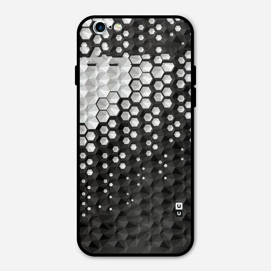 Elite Hexagonal Metal Back Case for iPhone 6 6s