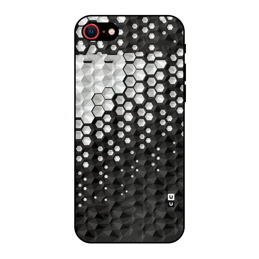 Elite Hexagonal Metal Back Case for iPhone SE 2022