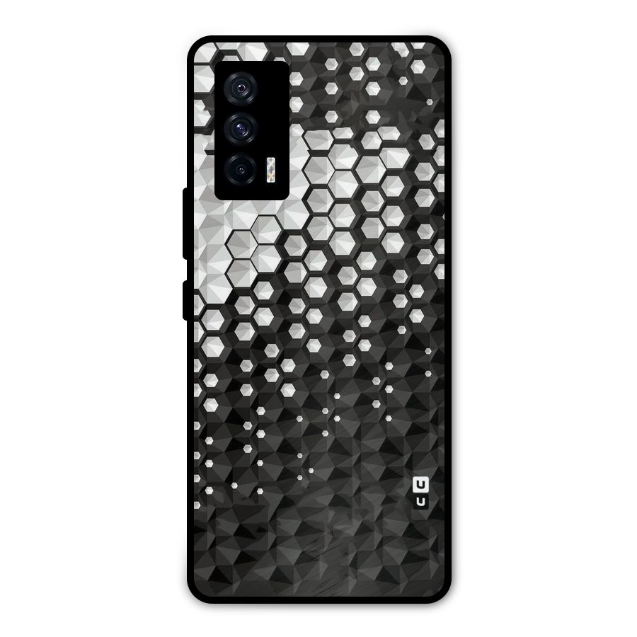 Elite Hexagonal Metal Back Case for iQOO 7 5G