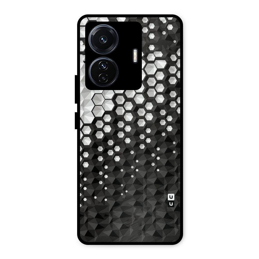 Elite Hexagonal Metal Back Case for iQOO Z6