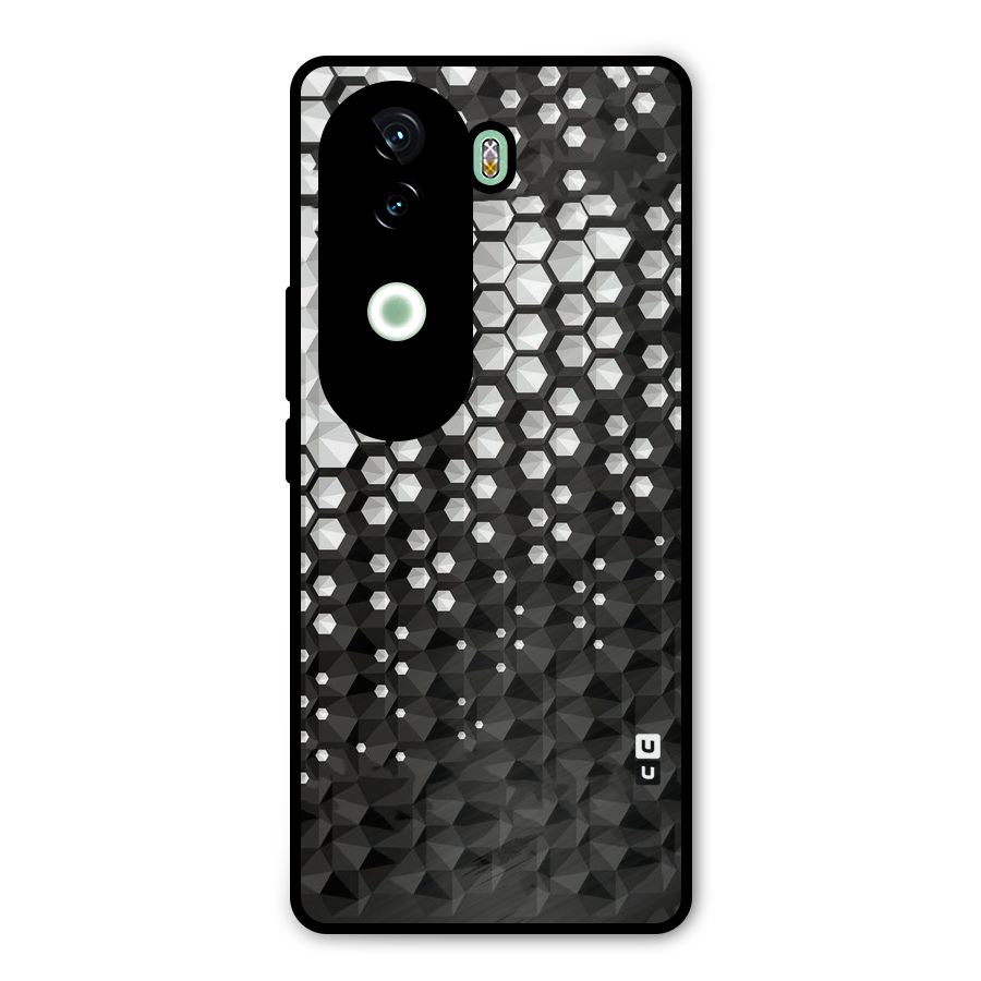 Elite Hexagonal Metal Back Case for iQOO Z9s