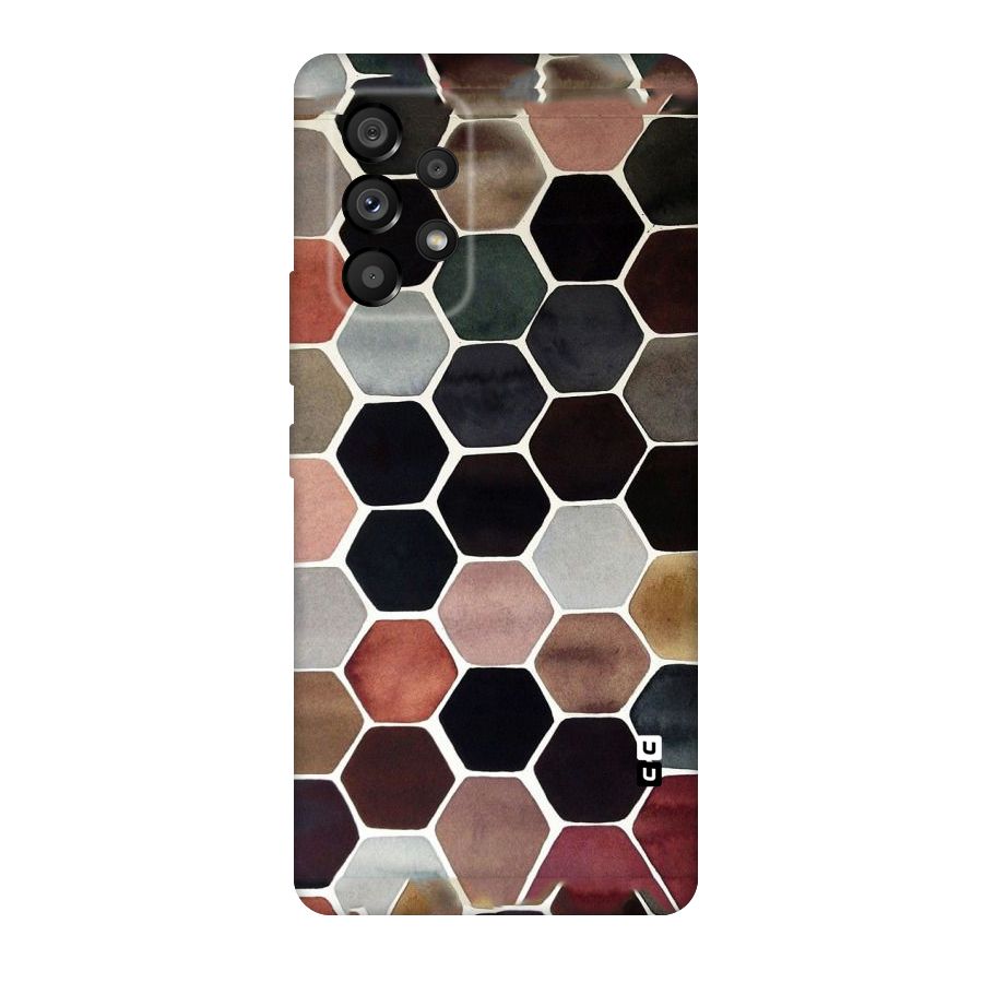Elite Pastel Hexagons Original Polycarbonate Back Case for Galaxy A53 5G