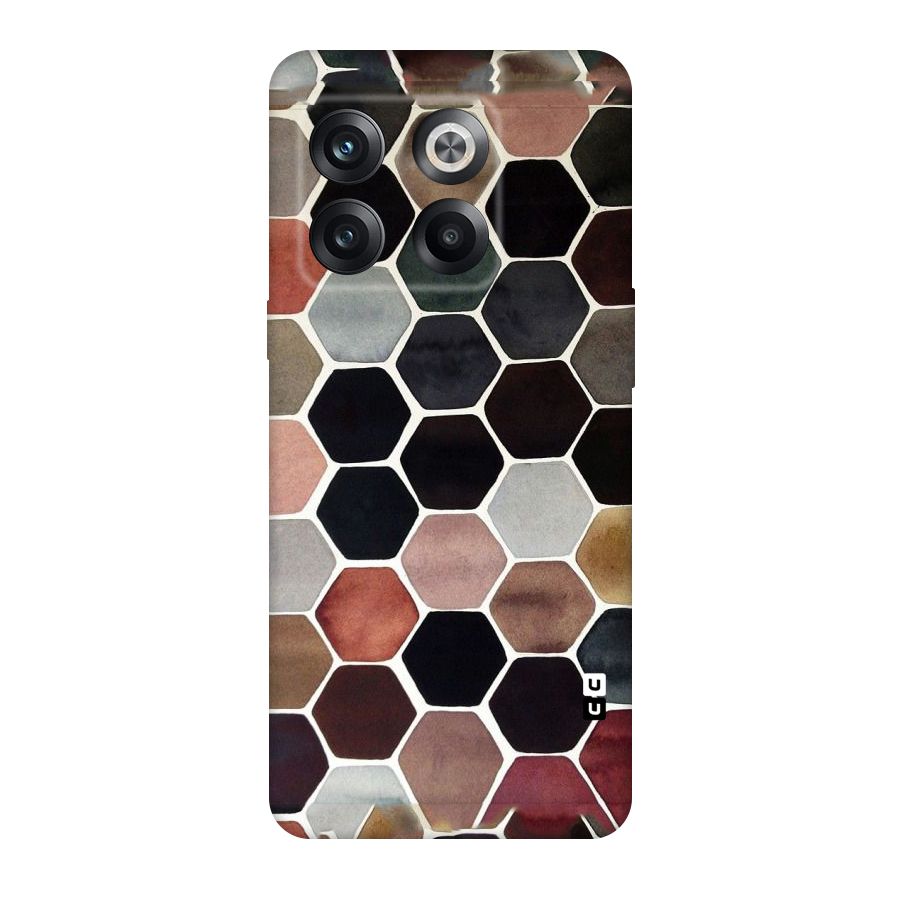 Elite Pastel Hexagons Original Polycarbonate Back Case for OnePlus 10T