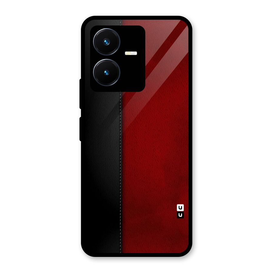 Elite Shade Design Glass Back Case for Vivo Y22s