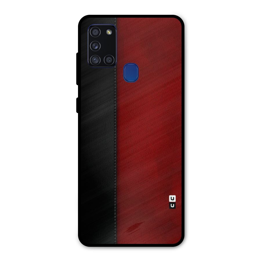 Elite Shade Design Metal Back Case for Galaxy A21s