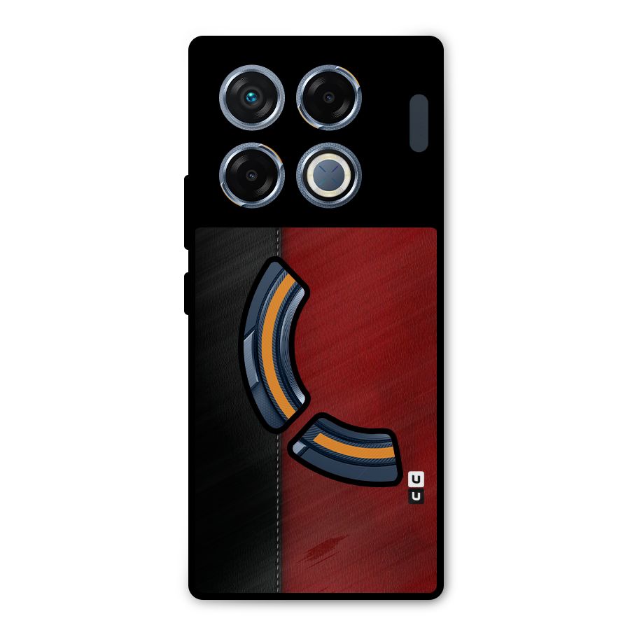 Elite Shade Design Metal Back Case for Infinix GT 20 Pro