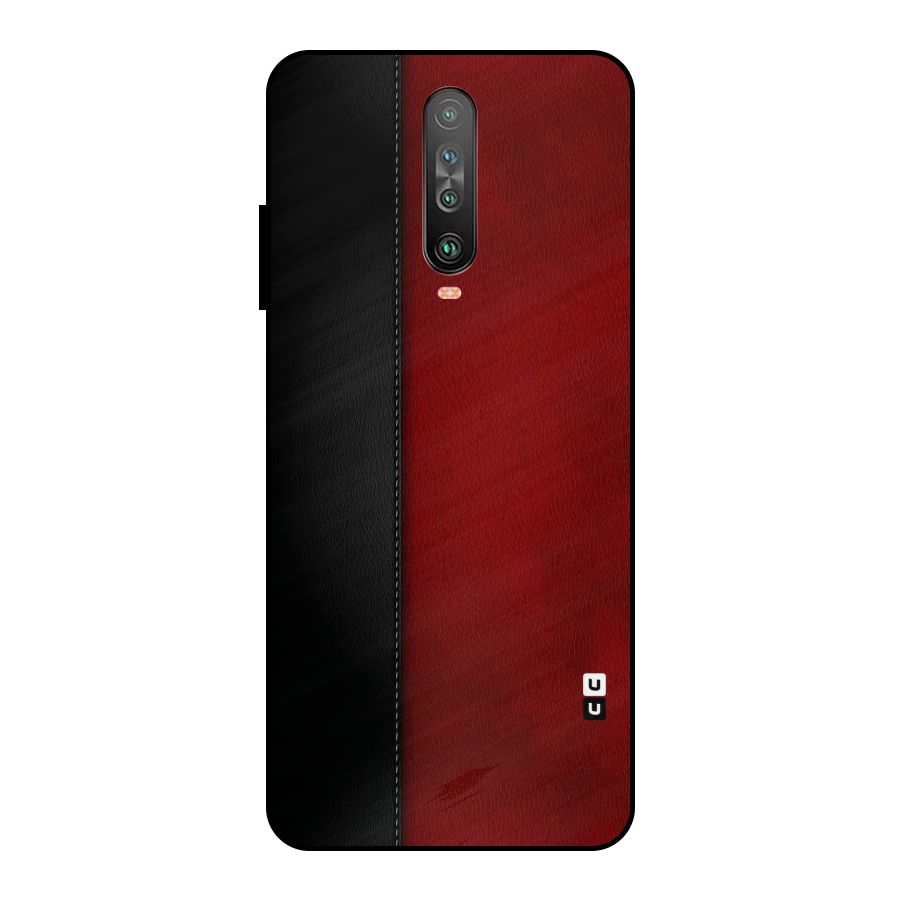 Elite Shade Design Metal Back Case for Poco X2