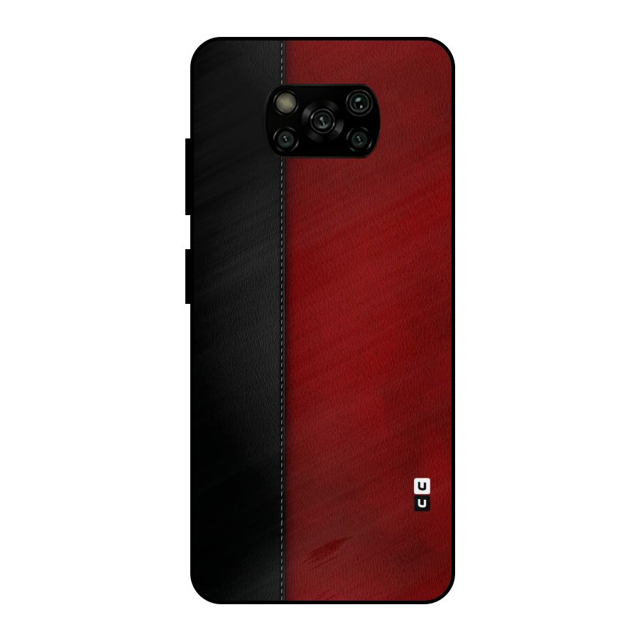 Elite Shade Design Metal Back Case for Poco X3