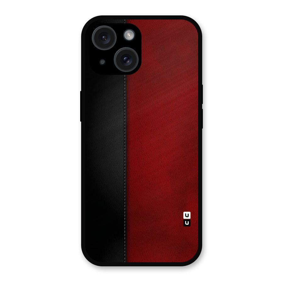 Elite Shade Design Metal Back Case for iPhone 15