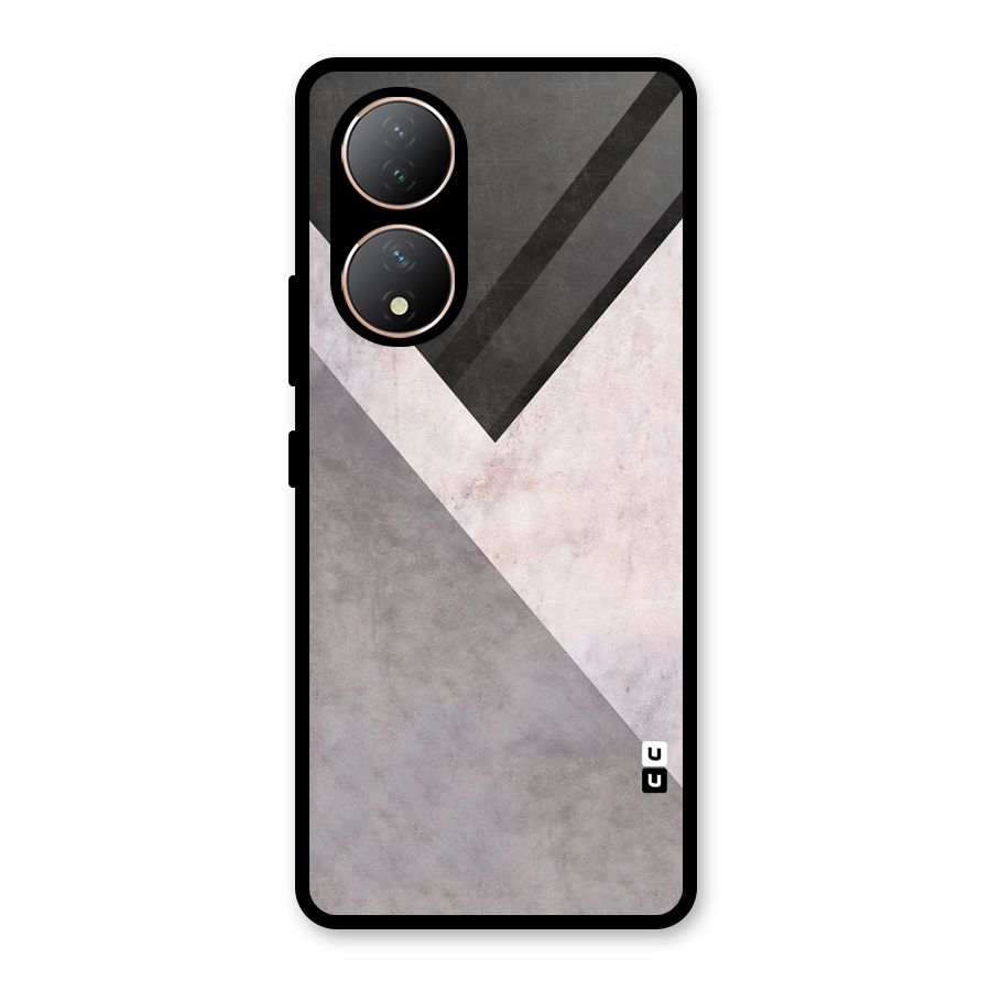 Elitism Shades Glass Back Case for Vivo Y100A