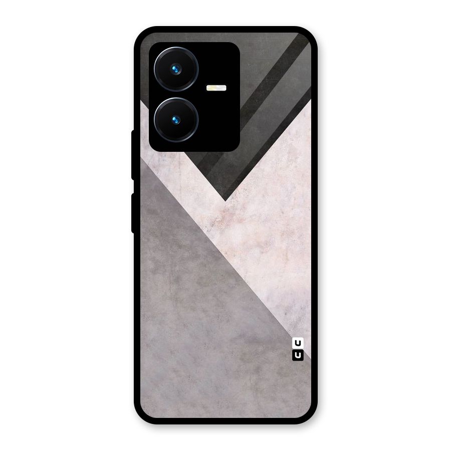 Elitism Shades Glass Back Case for Vivo Y22s