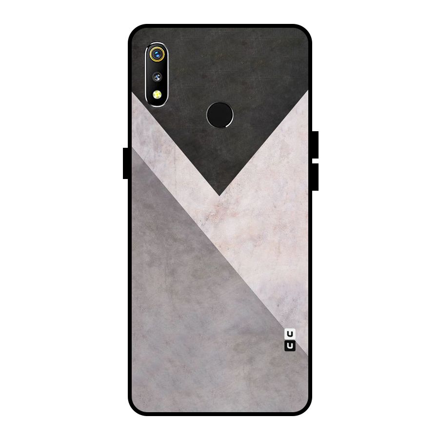 Elitism Shades Metal Back Case for Realme 3i
