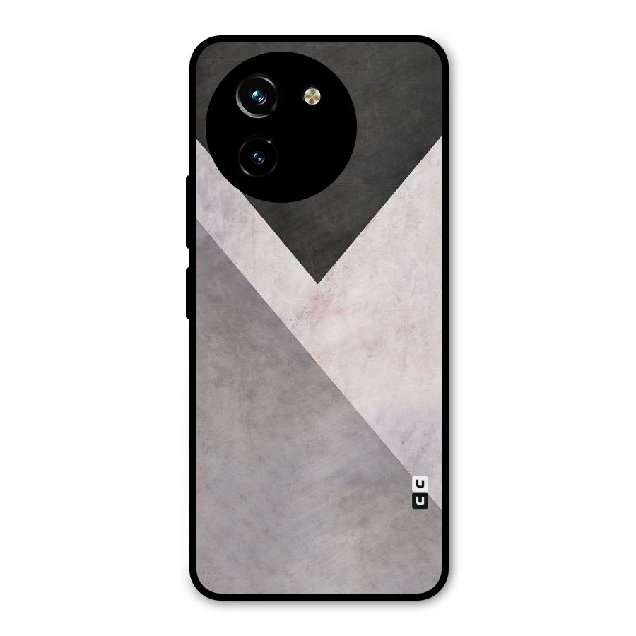 Elitism Shades Metal Back Case for Vivo T3x