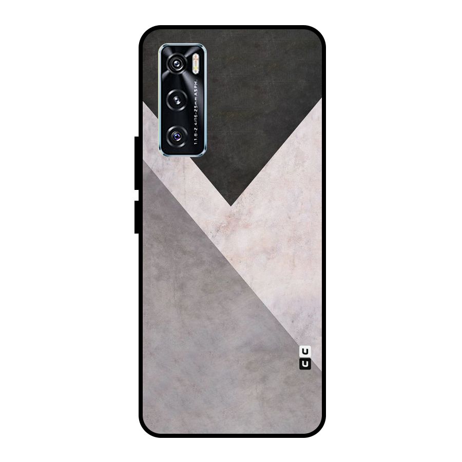 Elitism Shades Metal Back Case for Vivo V20 SE