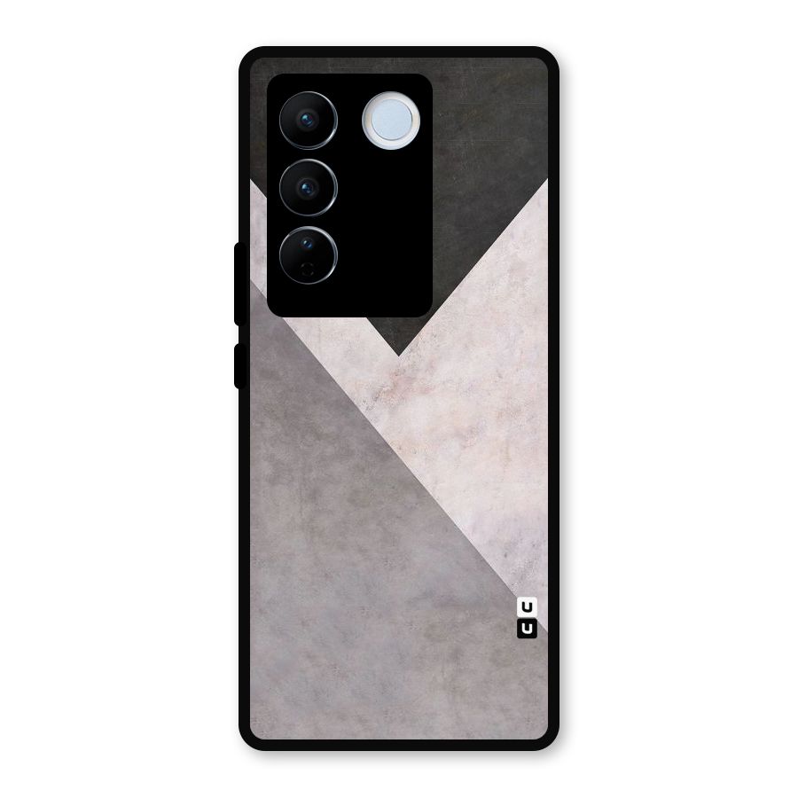 Elitism Shades Metal Back Case for Vivo V27 Pro