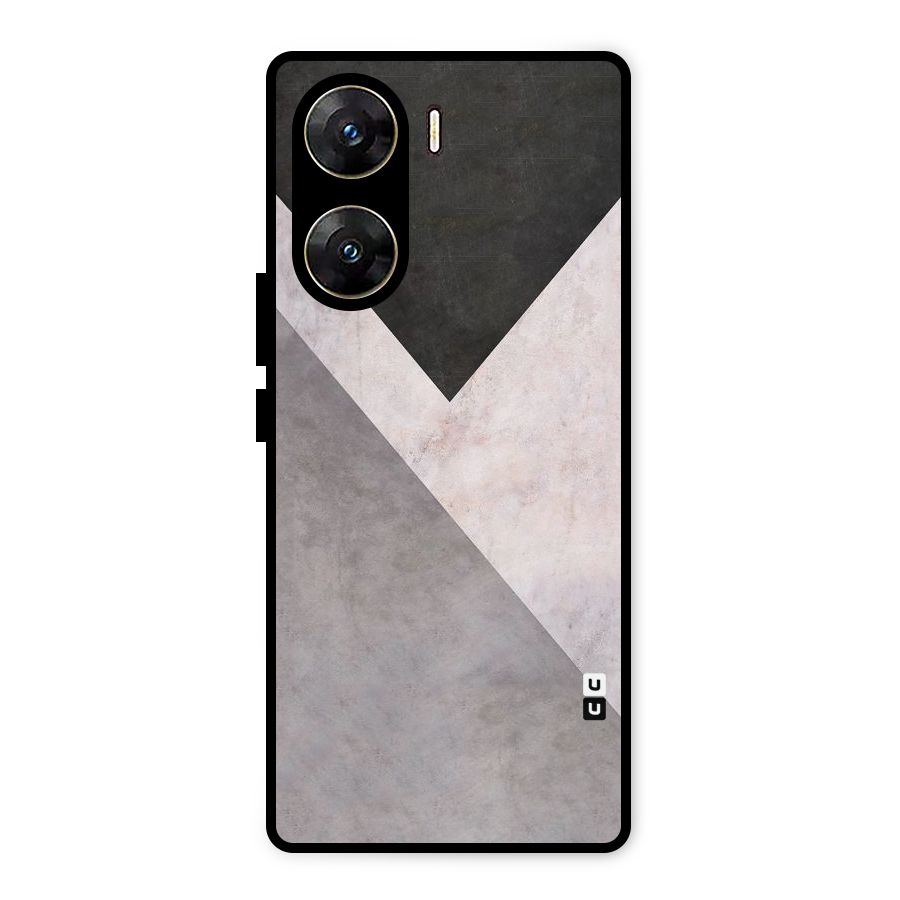 Elitism Shades Metal Back Case for Vivo V29e