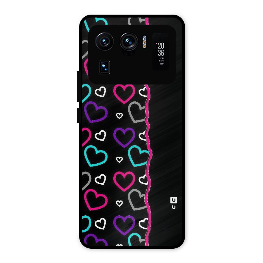 Empty Hearts Metal Back Case for Mi 11 Ultra