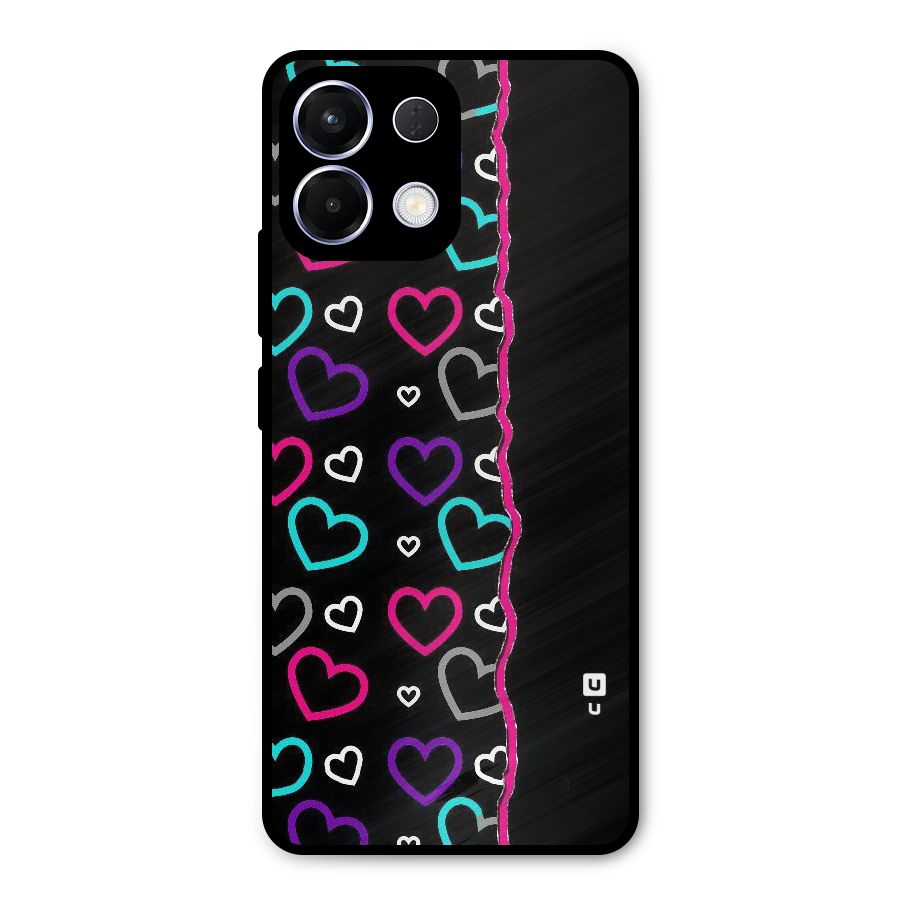Empty Hearts Metal Back Case for Oppo K13