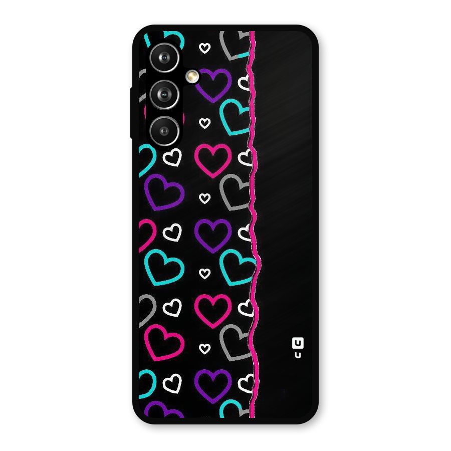 Empty Hearts Metal Back Case for Samsung Galaxy M54