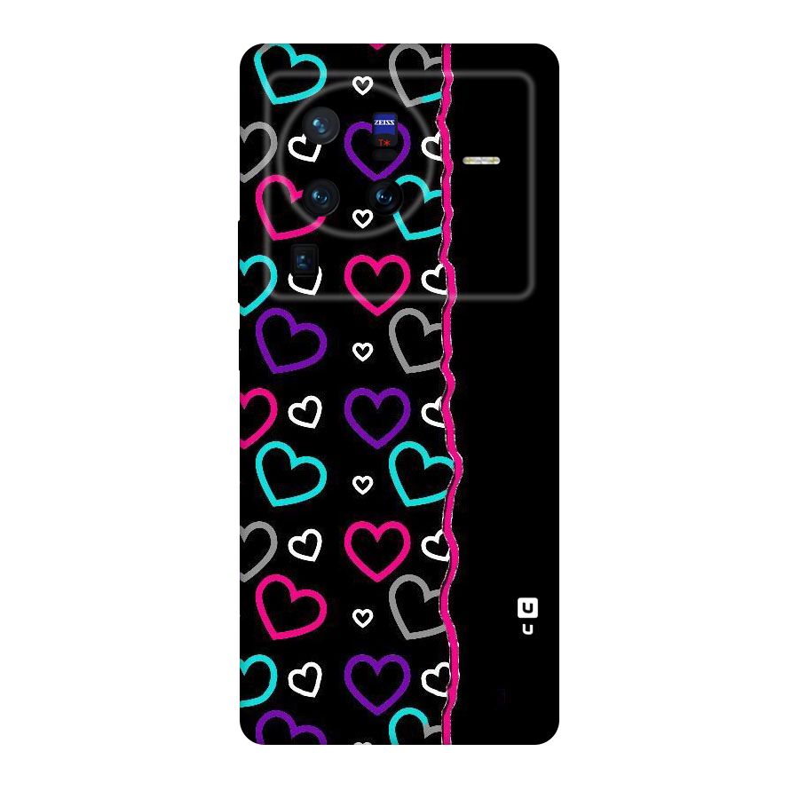 Empty Hearts Original Polycarbonate Back Case for Vivo X80