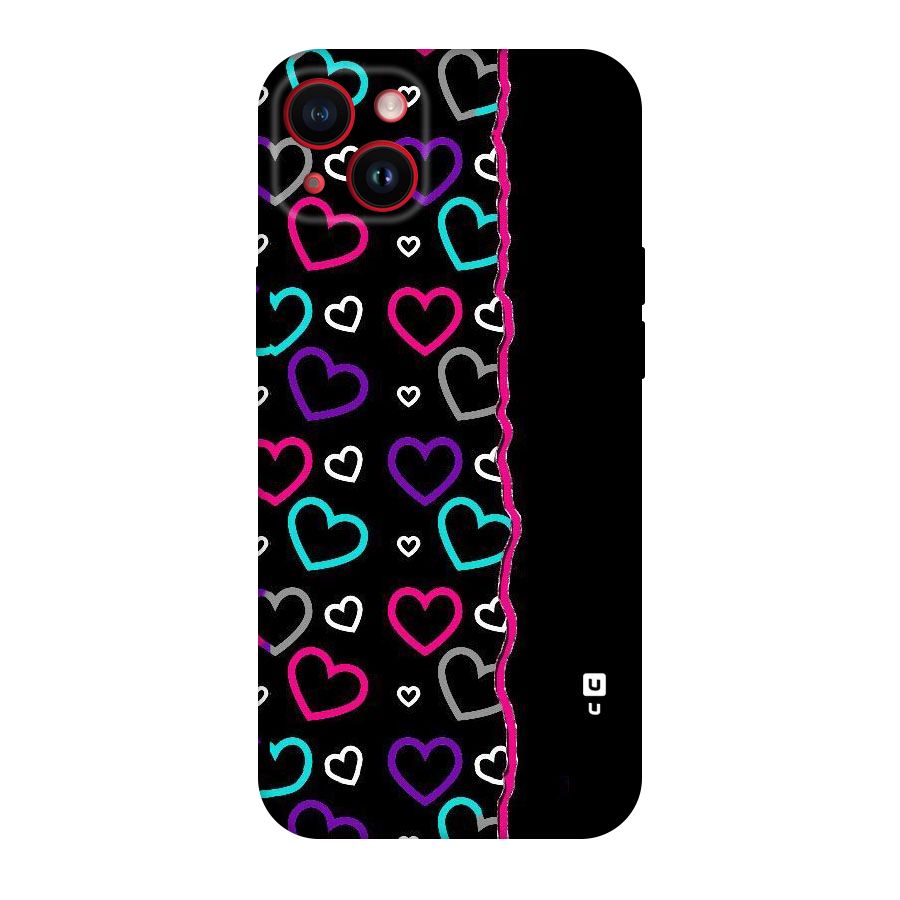 Empty Hearts Original Polycarbonate Back Case for iPhone 14 Plus