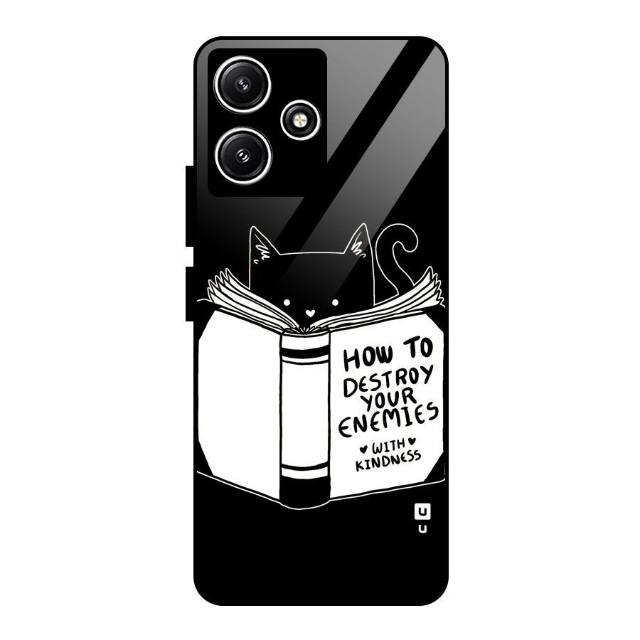 Enemies Destroyer Glass Back Case for Redmi 12 5G