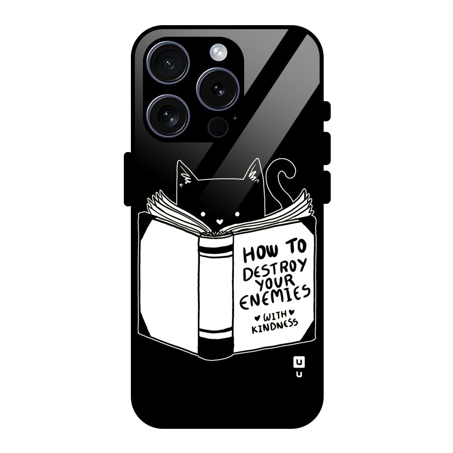 Enemies Destroyer Glass Back Case for iPhone 15 Pro