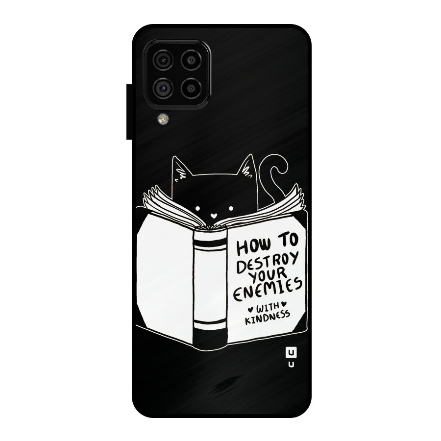 Enemies Destroyer Metal Back Case for Galaxy A22 4G