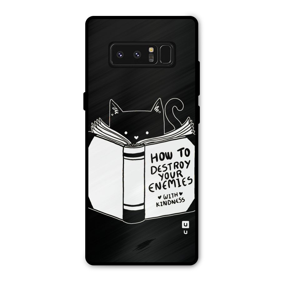 Enemies Destroyer Metal Back Case for Galaxy Note 8