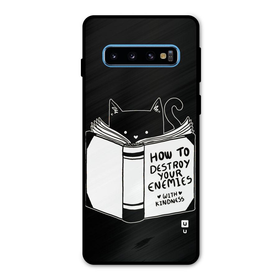 Enemies Destroyer Metal Back Case for Galaxy S10