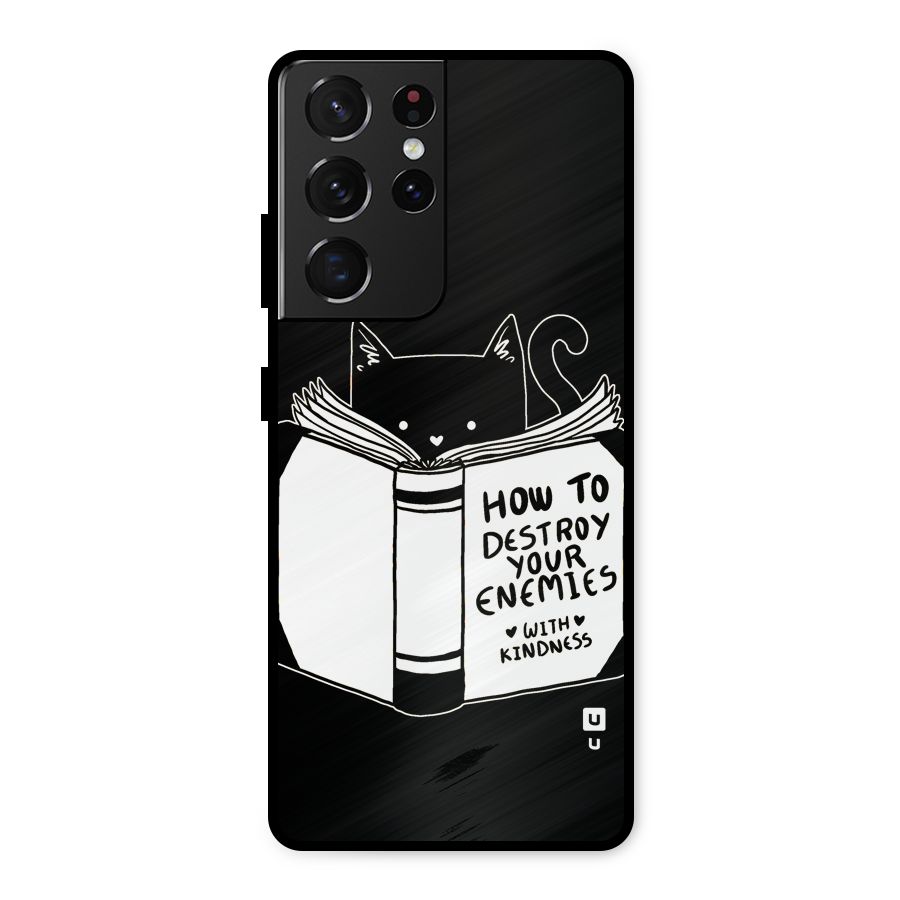 Enemies Destroyer Metal Back Case for Galaxy S21 Ultra 5G