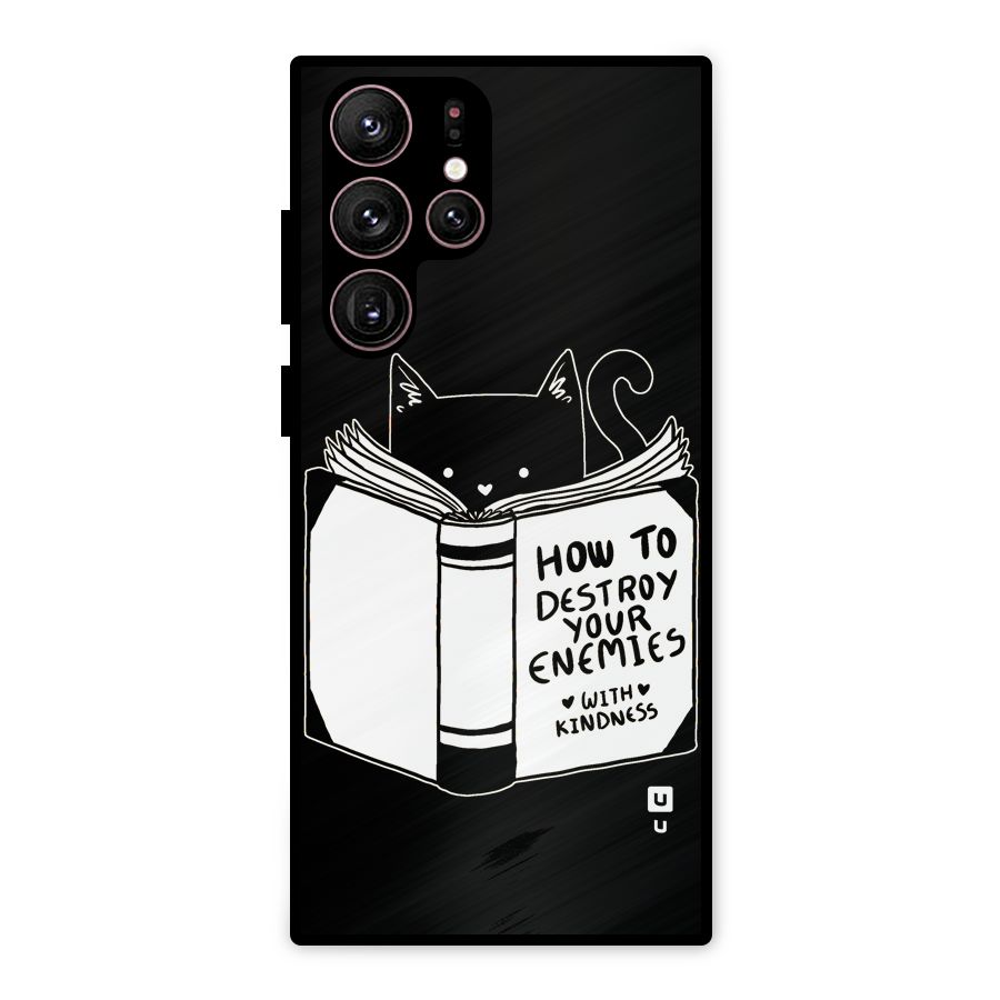 Enemies Destroyer Metal Back Case for Galaxy S22 Ultra 5G