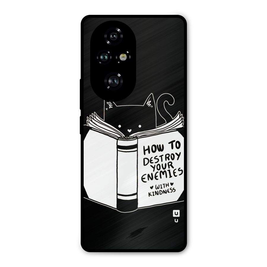 Enemies Destroyer Metal Back Case for Honor 200 Pro