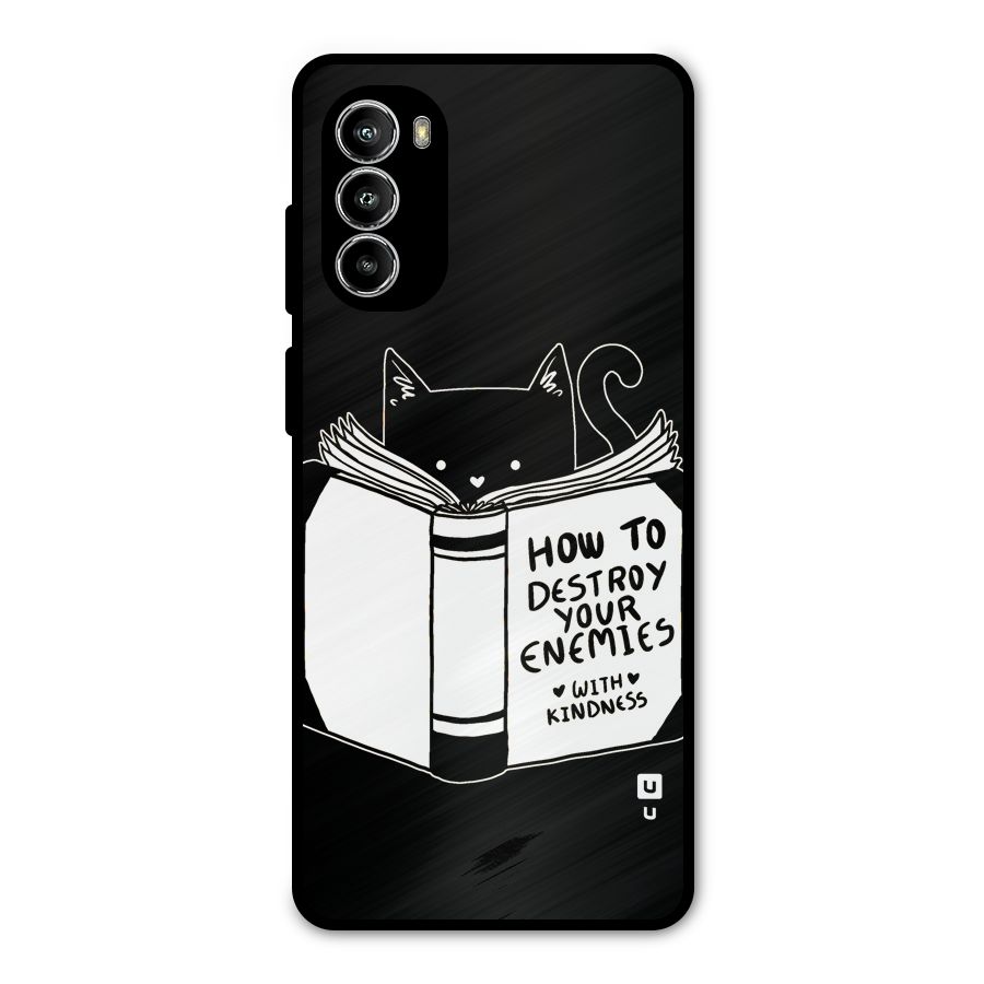 Enemies Destroyer Metal Back Case for Moto G52