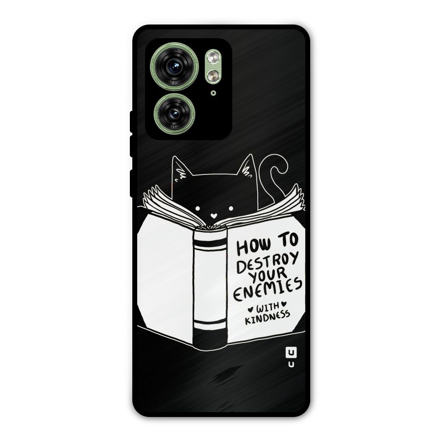 Enemies Destroyer Metal Back Case for Motorola Edge 40 5G