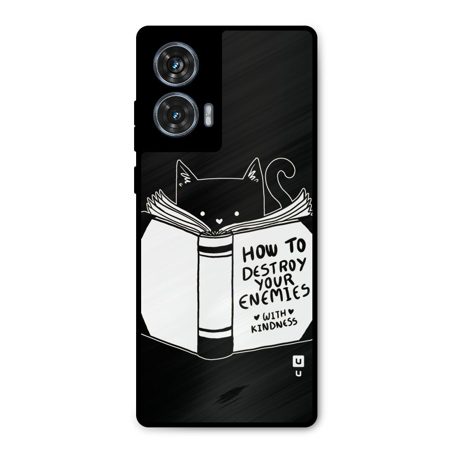 Enemies Destroyer Metal Back Case for Motorola Edge 50 Fusion