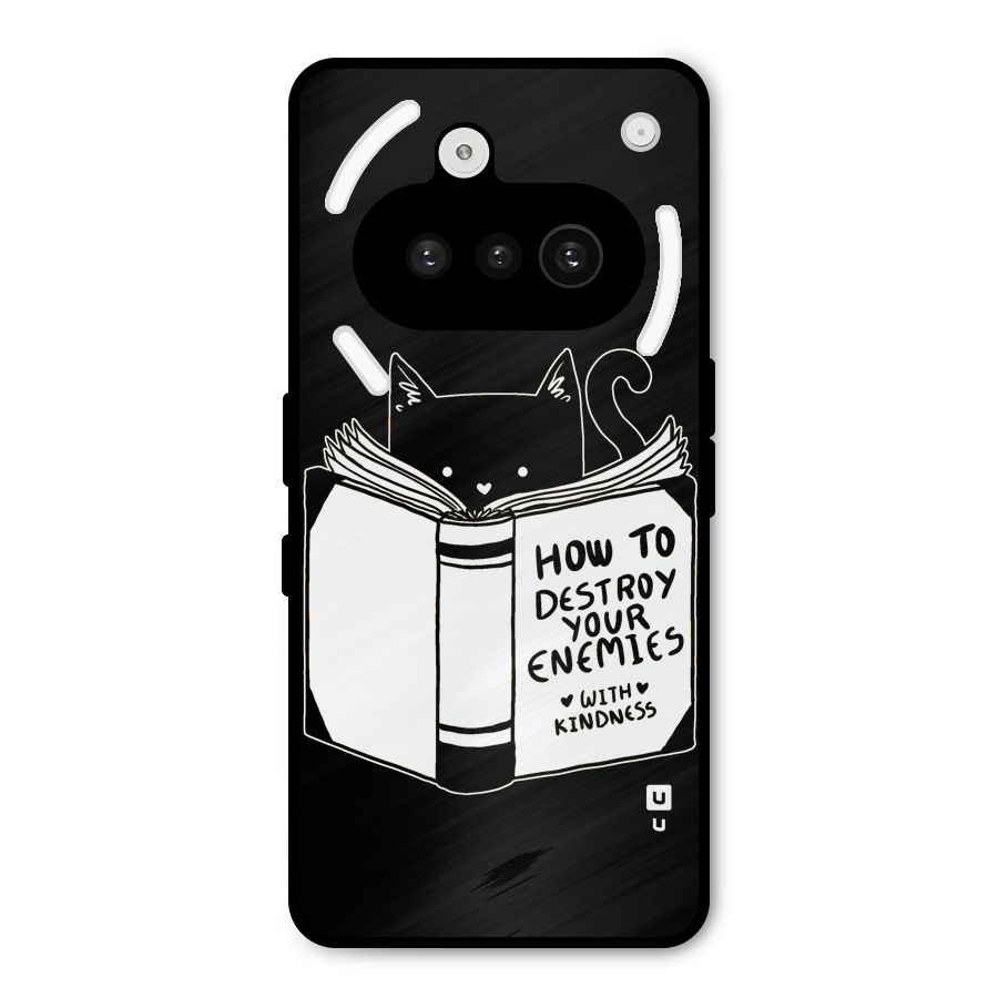 Enemies Destroyer Metal Back Case for Nothing Phone 3a
