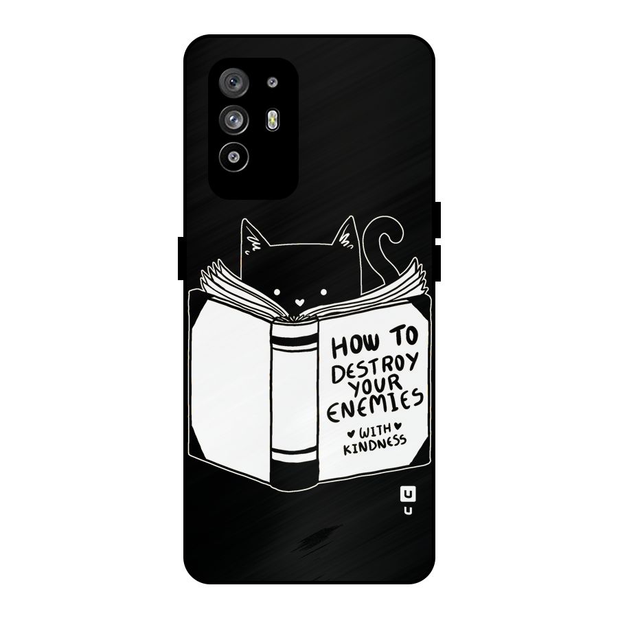 Enemies Destroyer Metal Back Case for Oppo F19 Pro Plus 5G