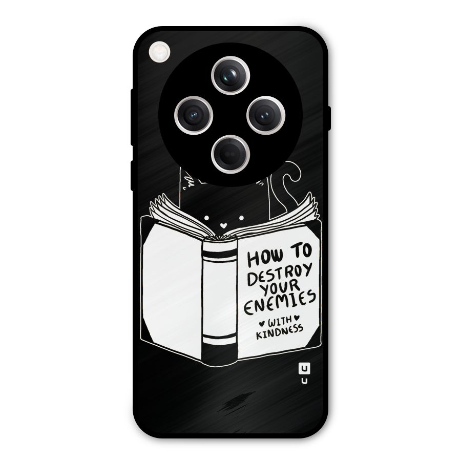 Enemies Destroyer Metal Back Case for Oppo Find X8