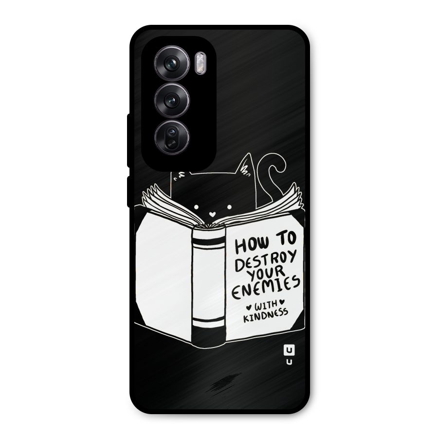 Enemies Destroyer Metal Back Case for Oppo Reno12 Pro