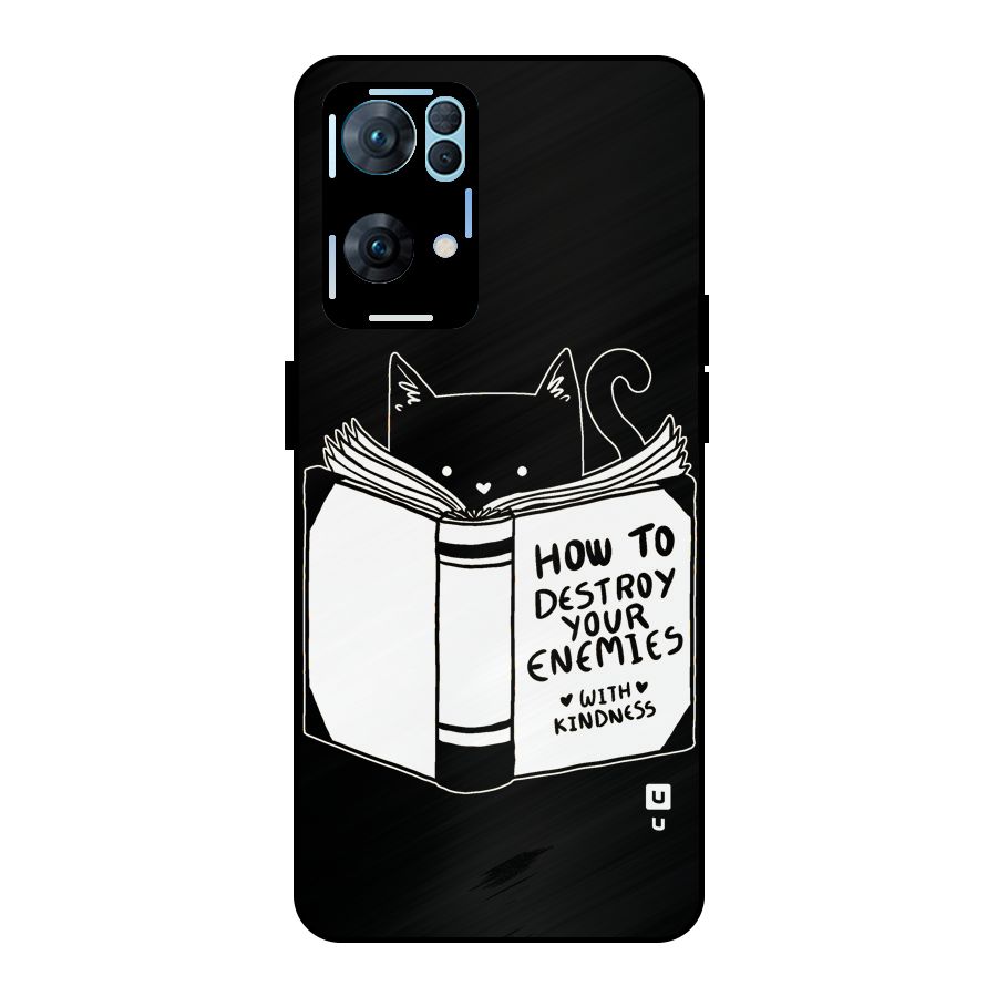 Enemies Destroyer Metal Back Case for Oppo Reno7 Pro 5G