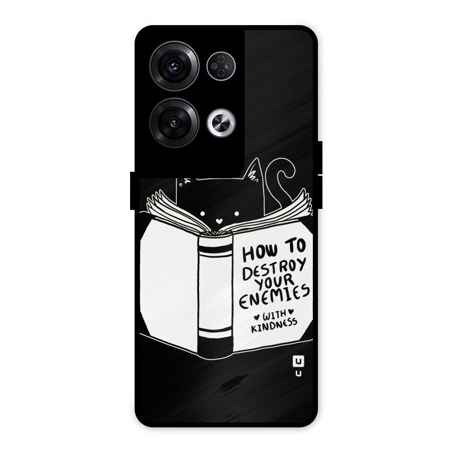 Enemies Destroyer Metal Back Case for Oppo Reno8 Pro 5G